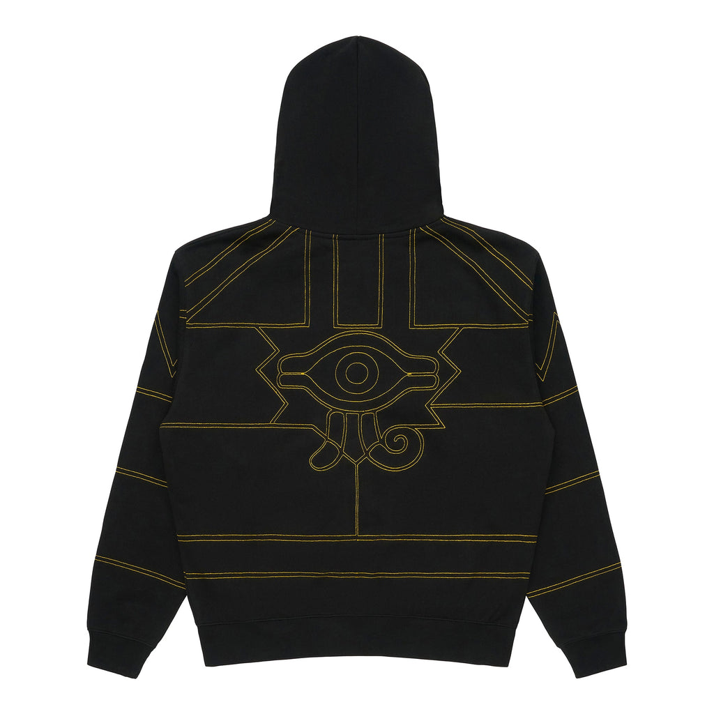 YUGIOH PUZZLE ZIP HOODIE (BLACK)
