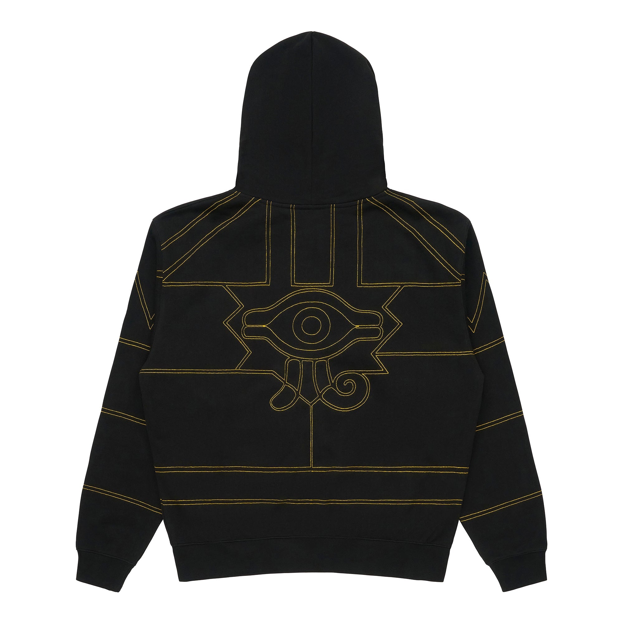 YUGIOH PUZZLE ZIP HOODIE (BLACK)