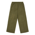 HYPLAND HEAVY WEIGHT PLEATED LOGO SWEAT PANTS (OLIVE)