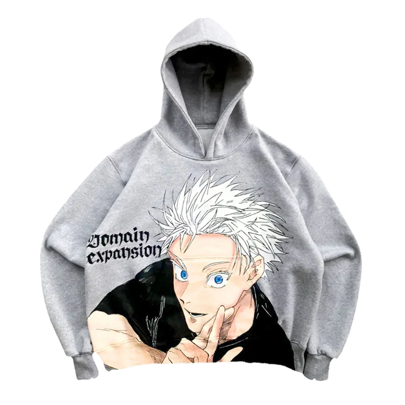 Jujutsu Kaisen Gojo Satoru Spray Painting Hoodie Pre-Order
