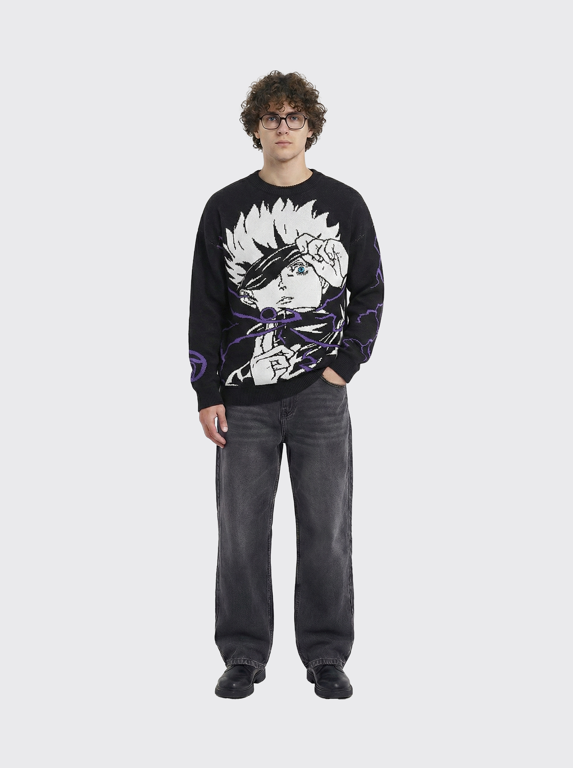 Jujutsu Kaisen Gojo Oversized Sweater