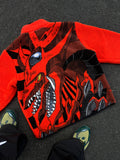 YUGIOH SLIFER SHERPA JACKET (RED)