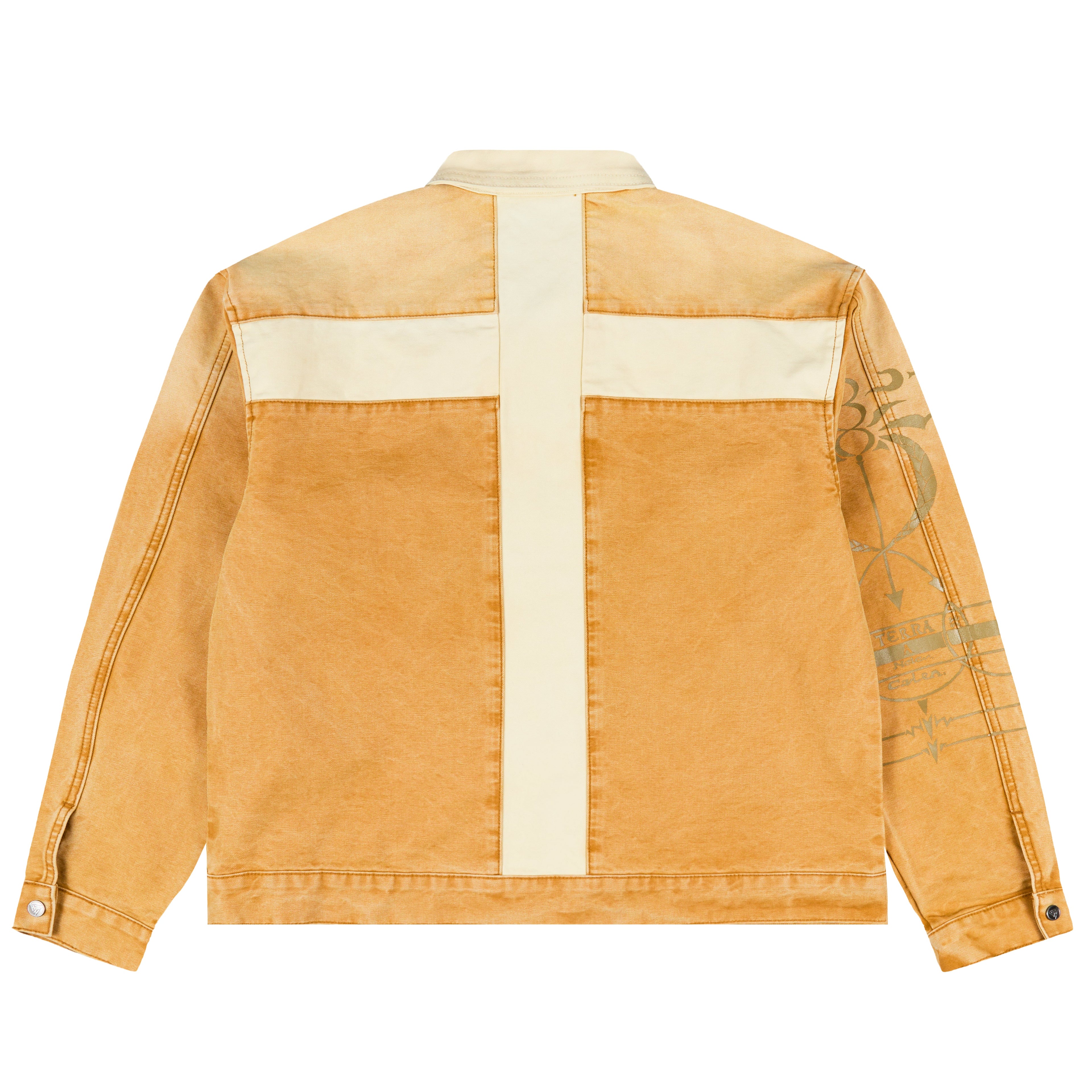 FMAB SCAR TRUCKER JACKET (SAND) *PRE ORDER*