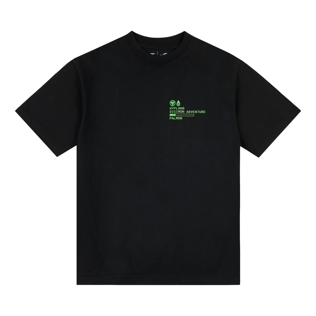 DIGIMON DIGITAL PALMON SHIRT (BLACK)