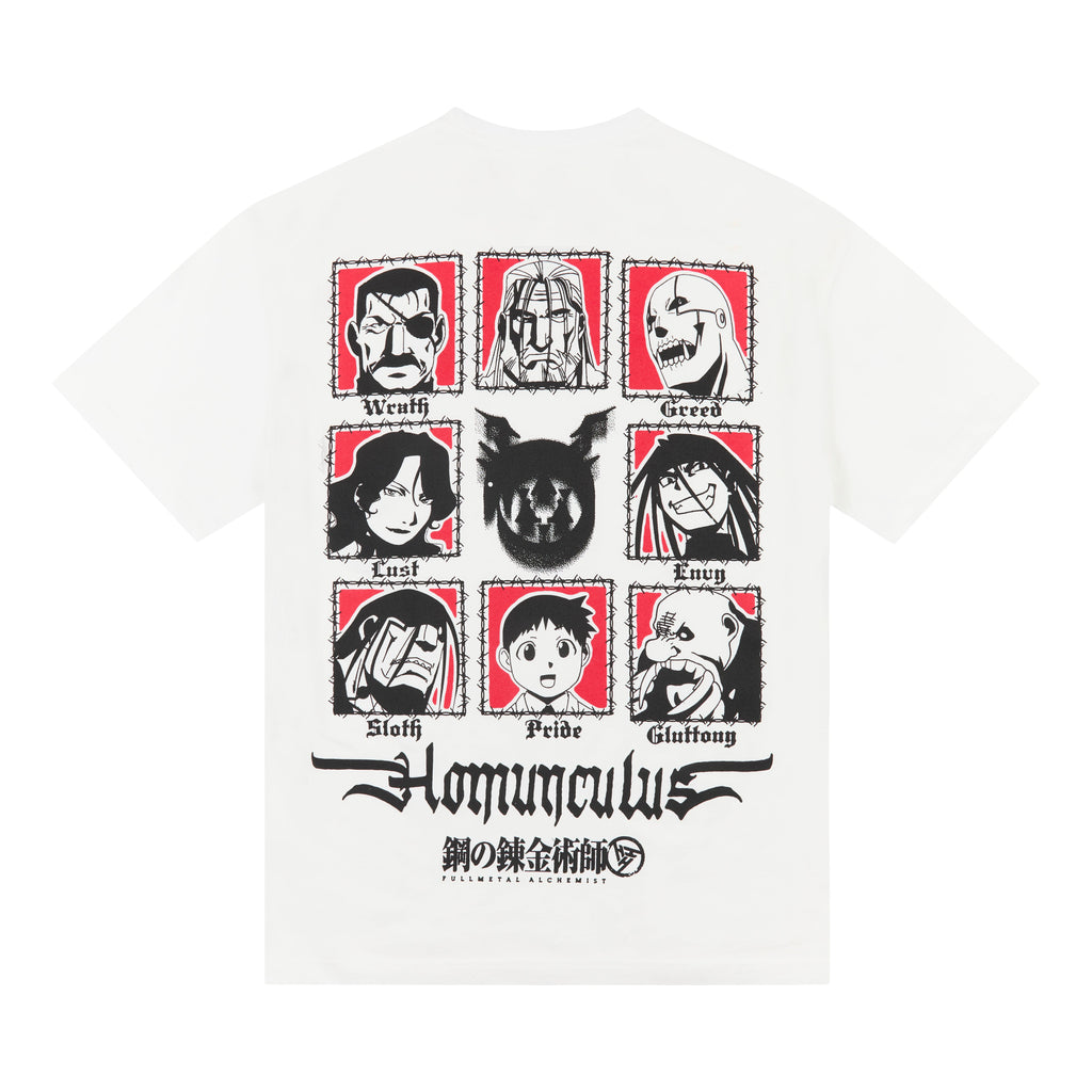 FMAB SINS SHIRT (WHITE) *PRE ORDER*