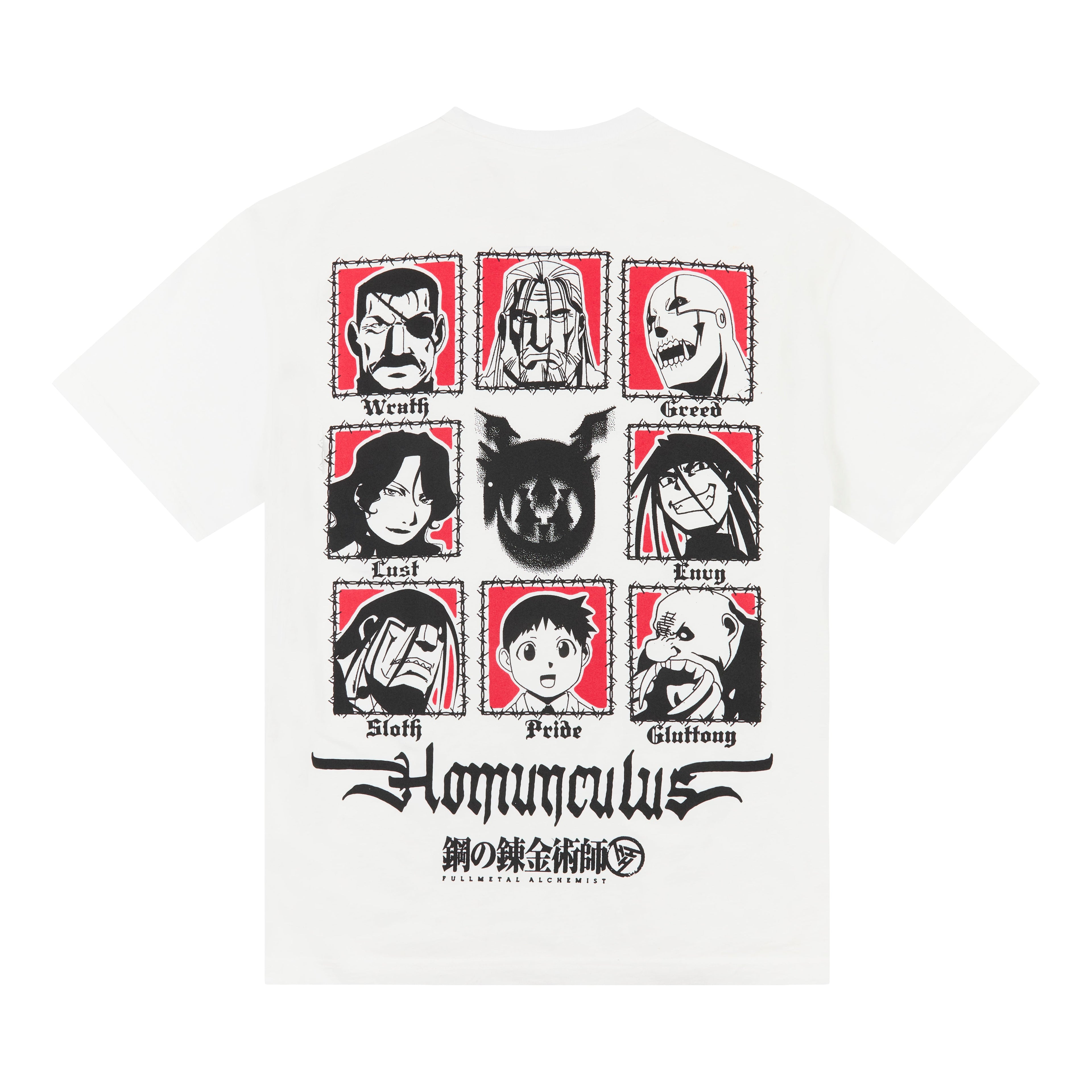 FMAB SINS SHIRT (WHITE) *PRE ORDER*