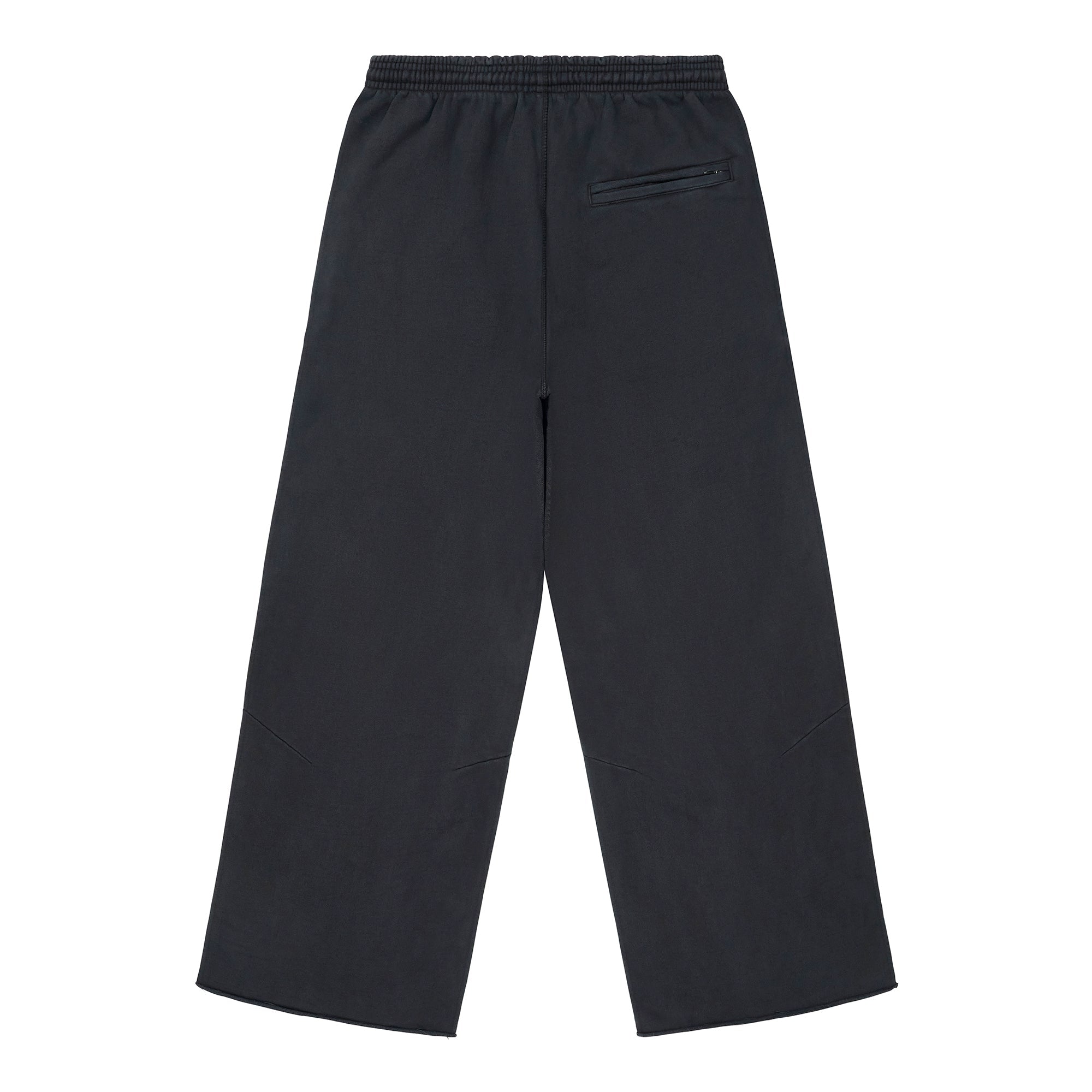 HYPLAND HEAVY WEIGHT PLEATED LOGO SWEAT PANTS (VINTAGE BLACK)