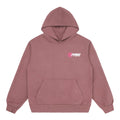 HYPLAND SLANT LOGO HOODIE (MAUVE)