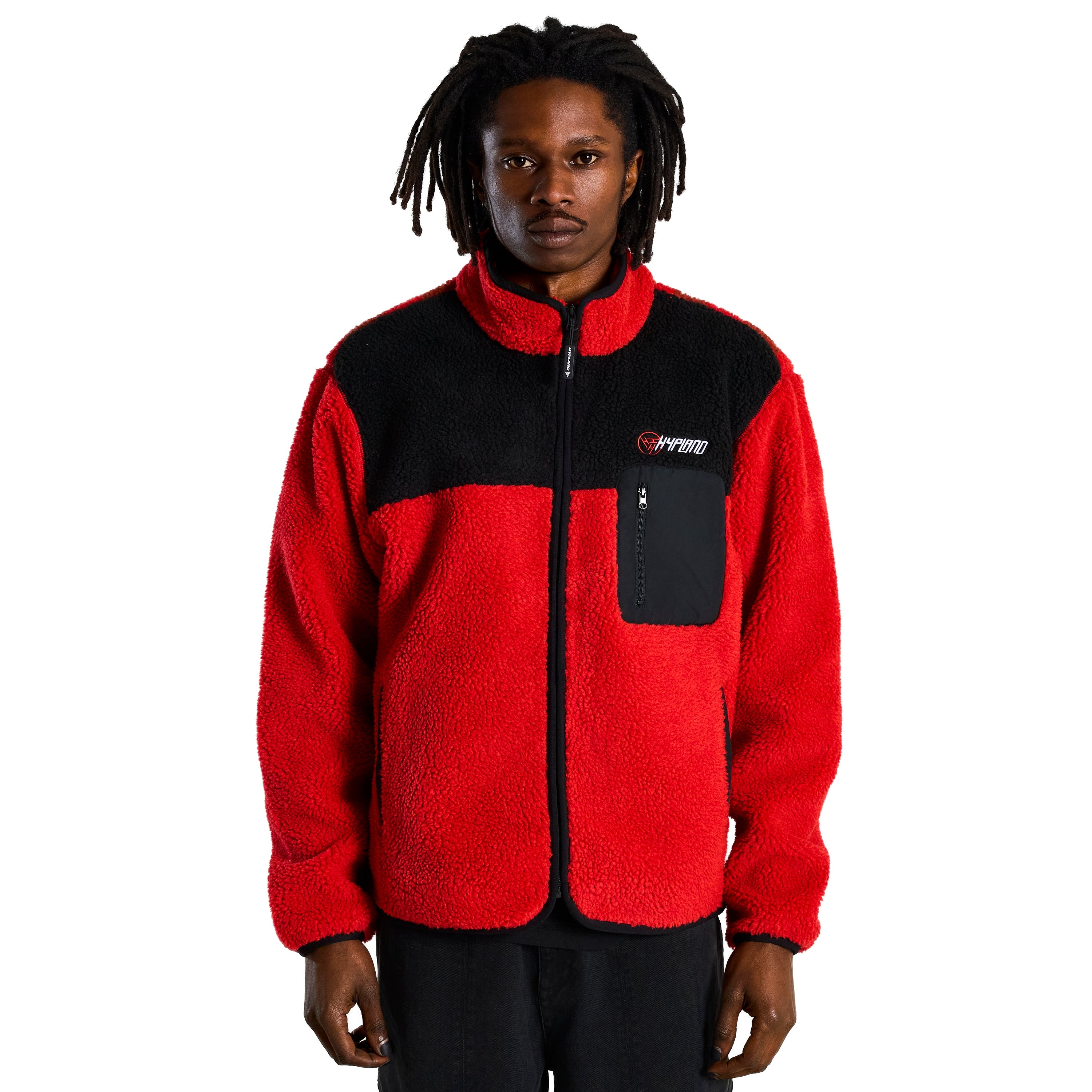 YUGIOH SLIFER SHERPA JACKET (RED)