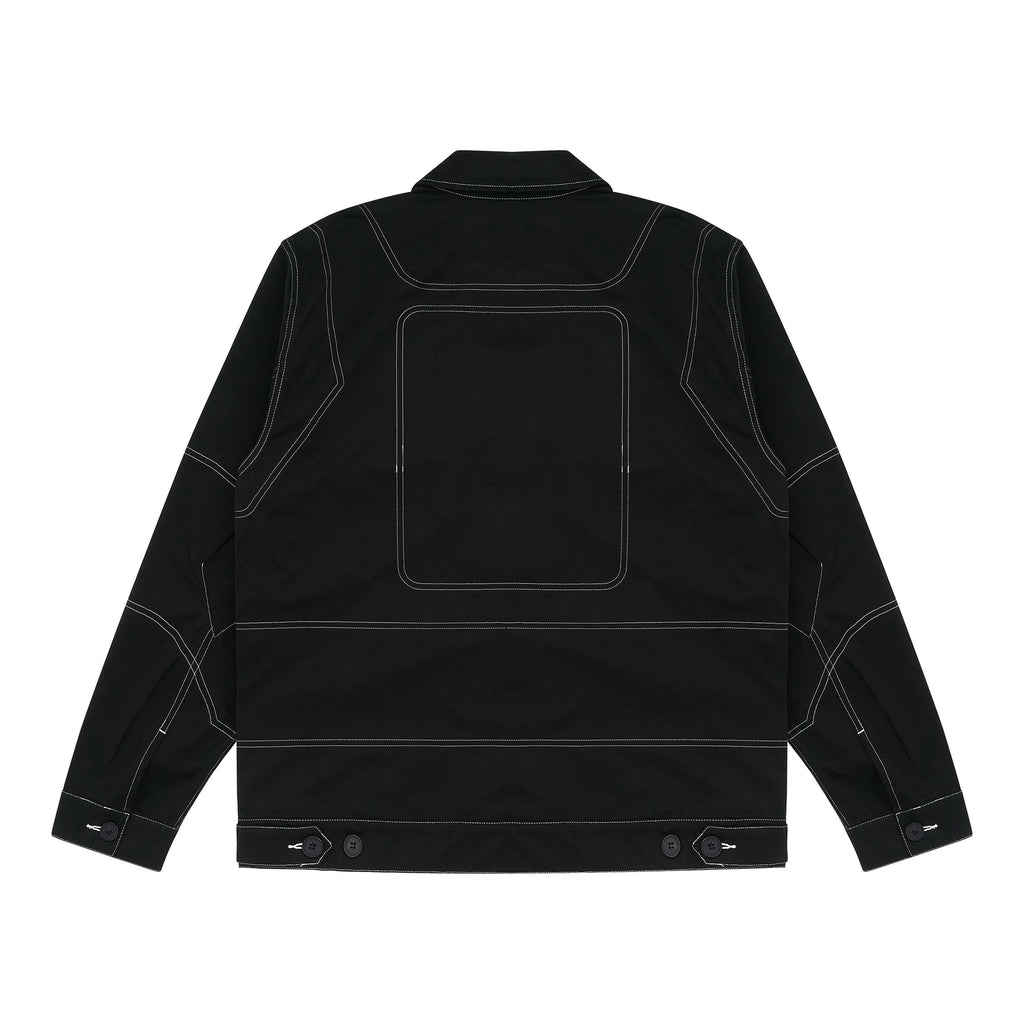 GUNDAM BRUSHED TWILL JACKET (BLACK)