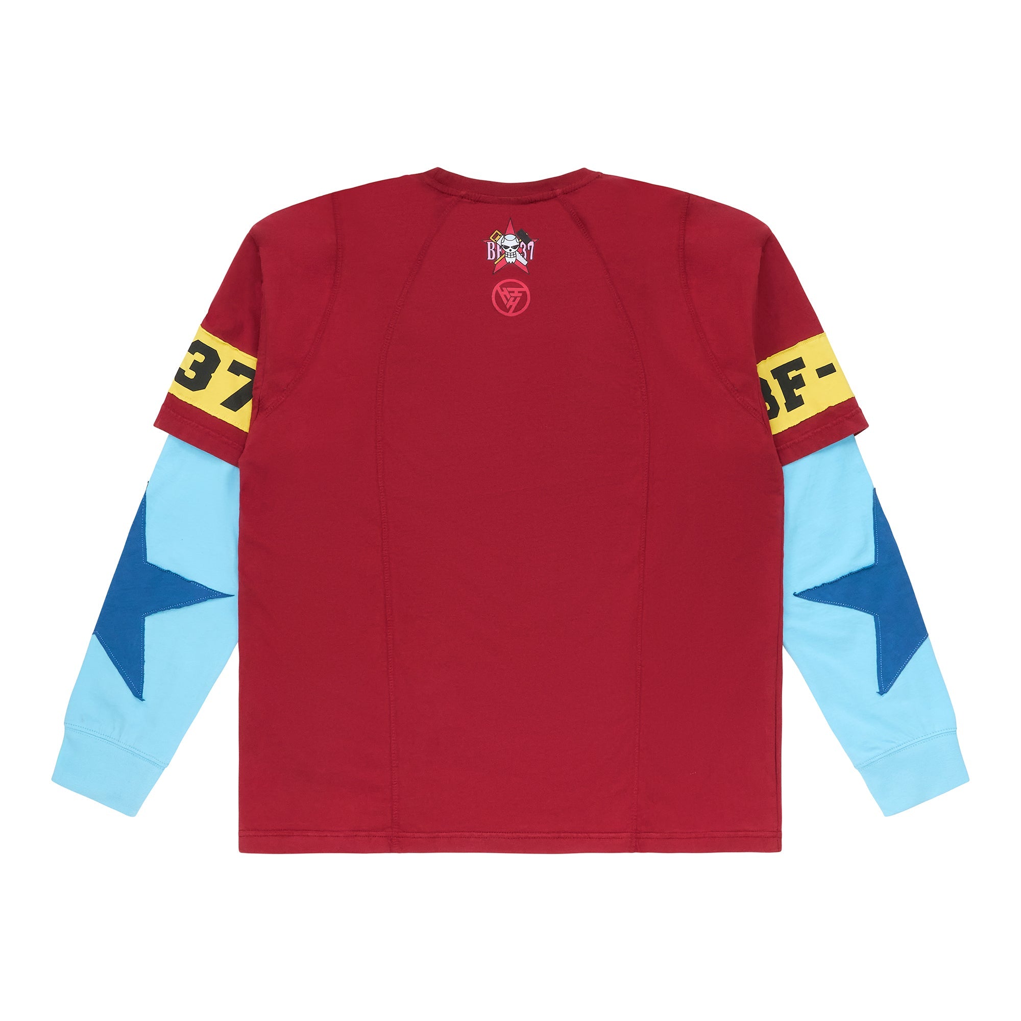 ONE PIECE FRANKY LONG SLEEVE SHIRT (RED)