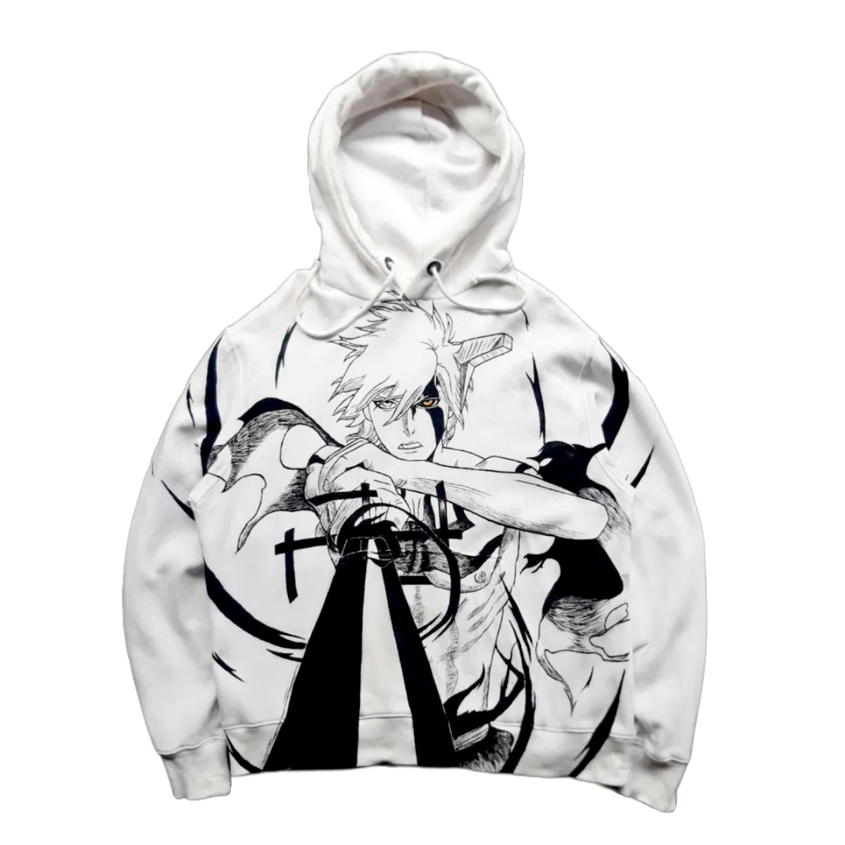 Jujutsu Kaisen Ichigo Kurosaki Spray Painting Hoodie Pre-Order