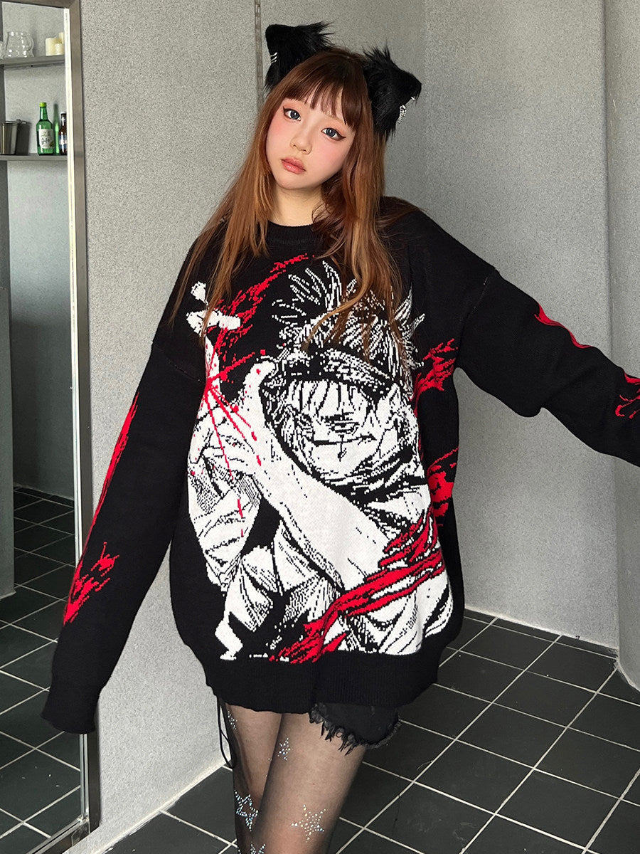 Jujutsu Kaisen Choso Oversized Sweater