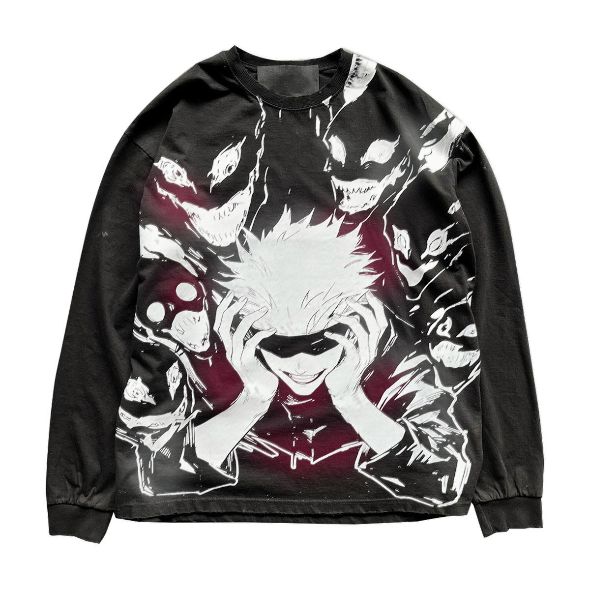 Jujutsu Kaisen Gojo Spray Painting Sweatshirt Pre-Order