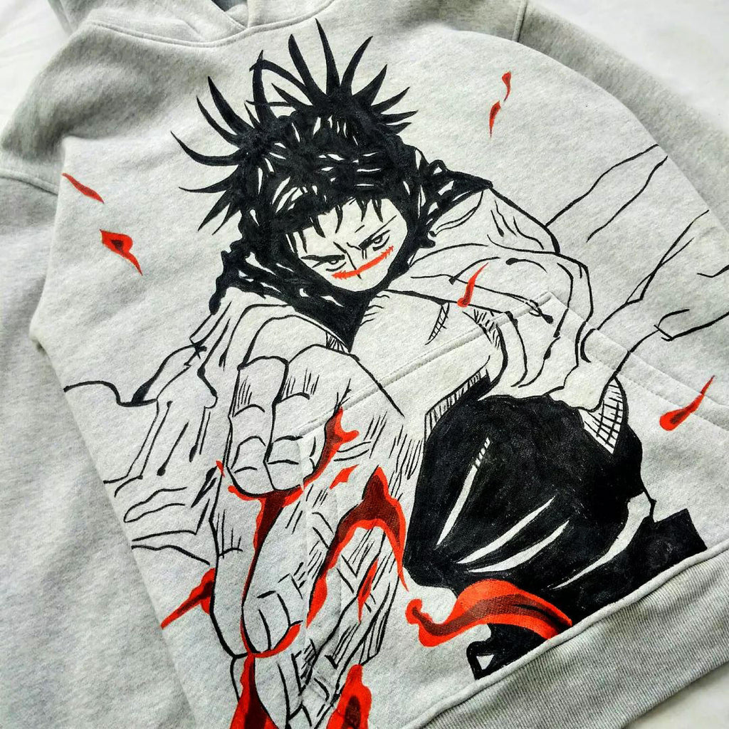 Jujutsu Kaisen Choso Spray Painting Hoodie Pre-Order