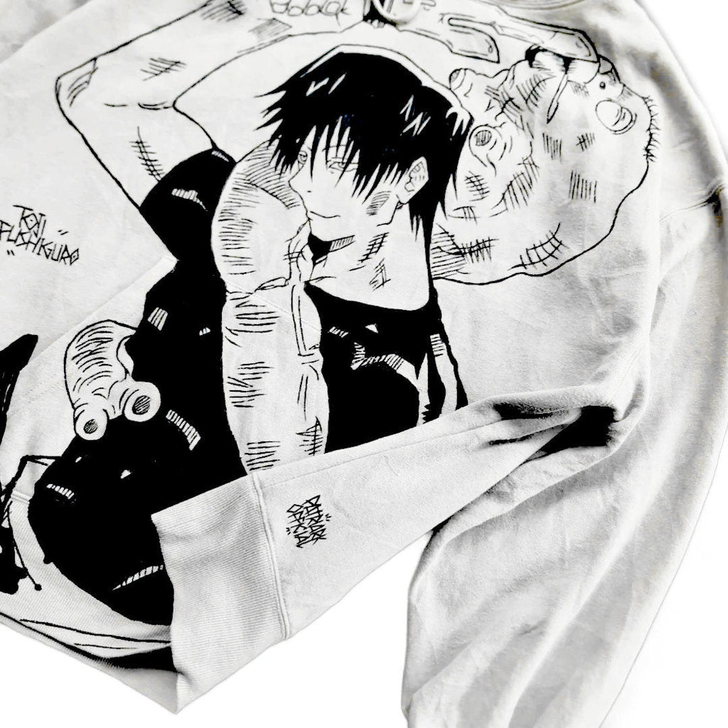 Jujutsu Kaisen Toji Fushiguro Spray Painting Hoodie Pre-Order
