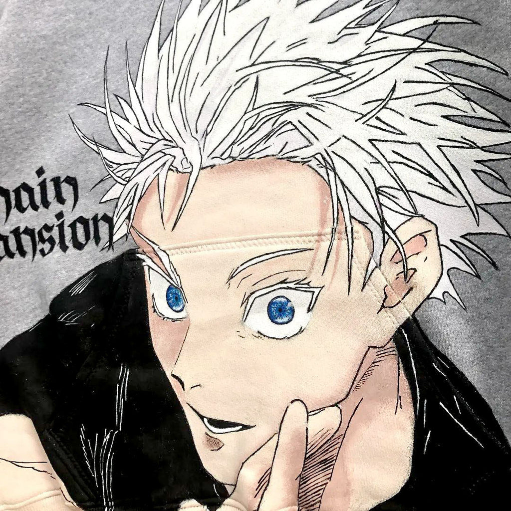 Jujutsu Kaisen Gojo Satoru Spray Painting Hoodie Pre-Order