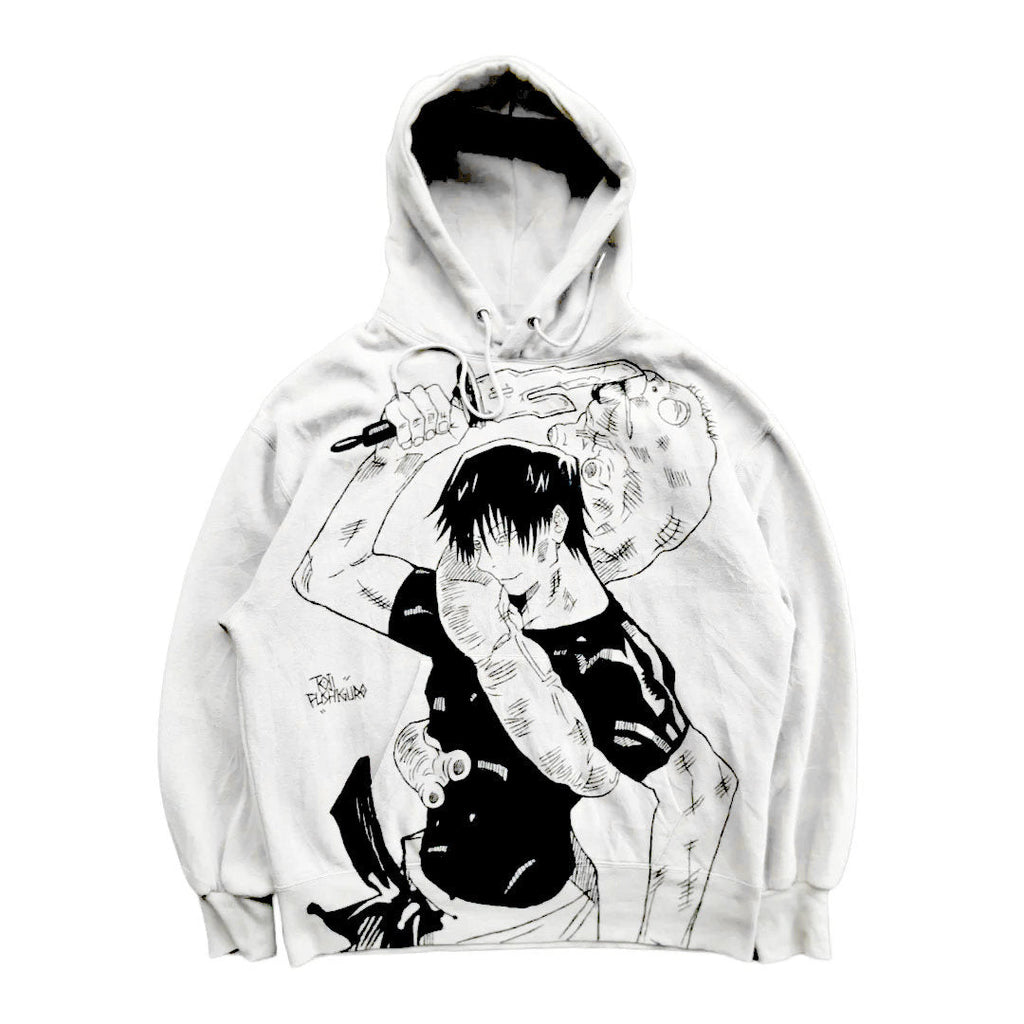 Jujutsu Kaisen Toji Fushiguro Spray Painting Hoodie Pre-Order