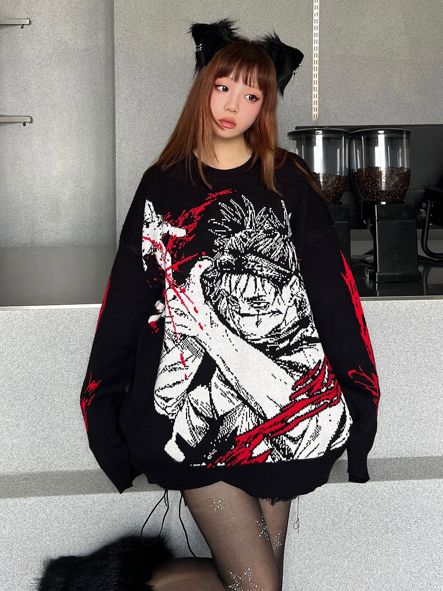 Jujutsu Kaisen Choso Oversized Sweater