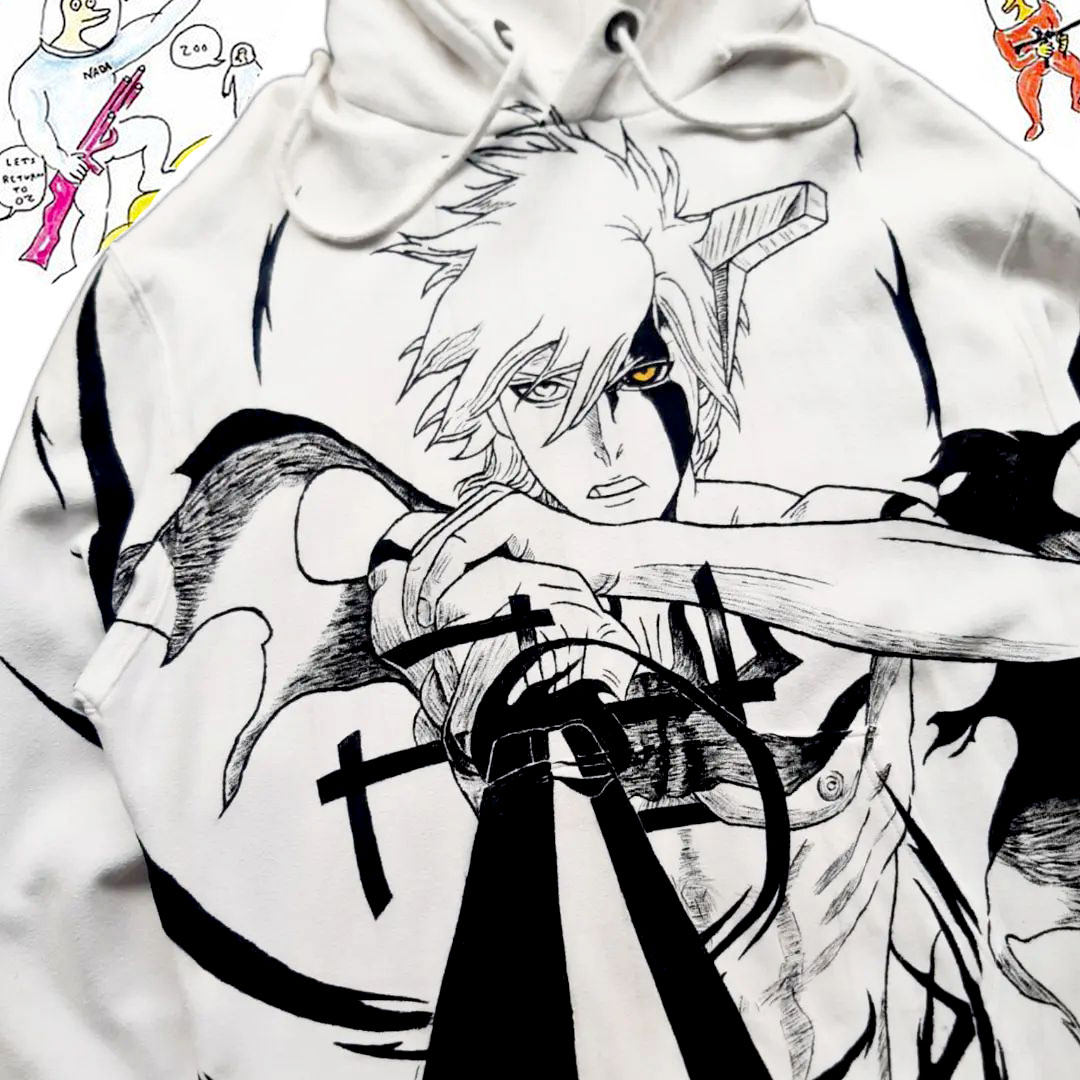 Jujutsu Kaisen Ichigo Kurosaki Spray Painting Hoodie Pre-Order
