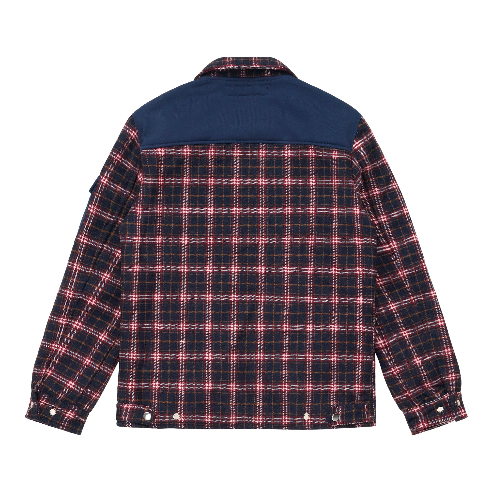 HYPLAND H+ FLEECE FLANNEL JACKET (NAVY)