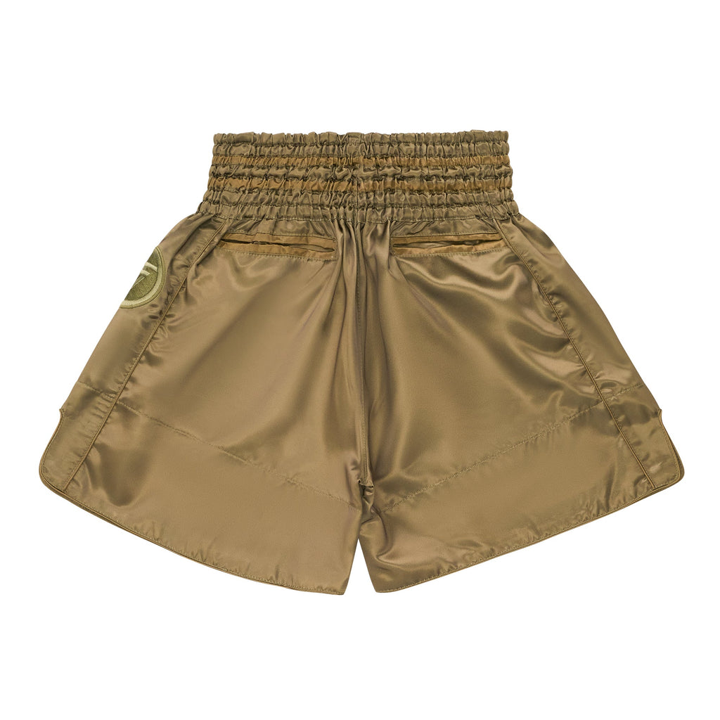 HYPLAND MUAY THAI SHORTS (OLIVE)