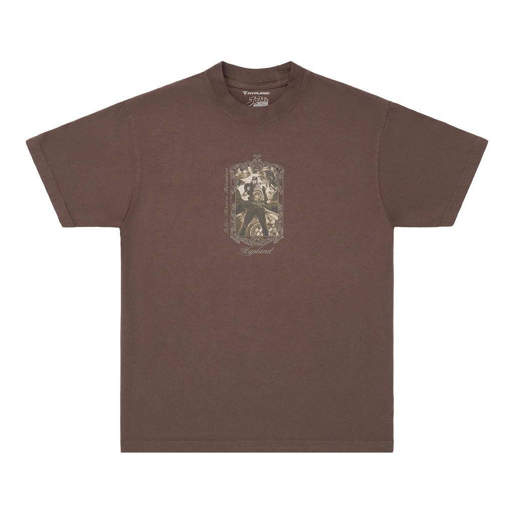 JOJO JOTARO PORTRAIT SHIRT (CHOCOLATE)