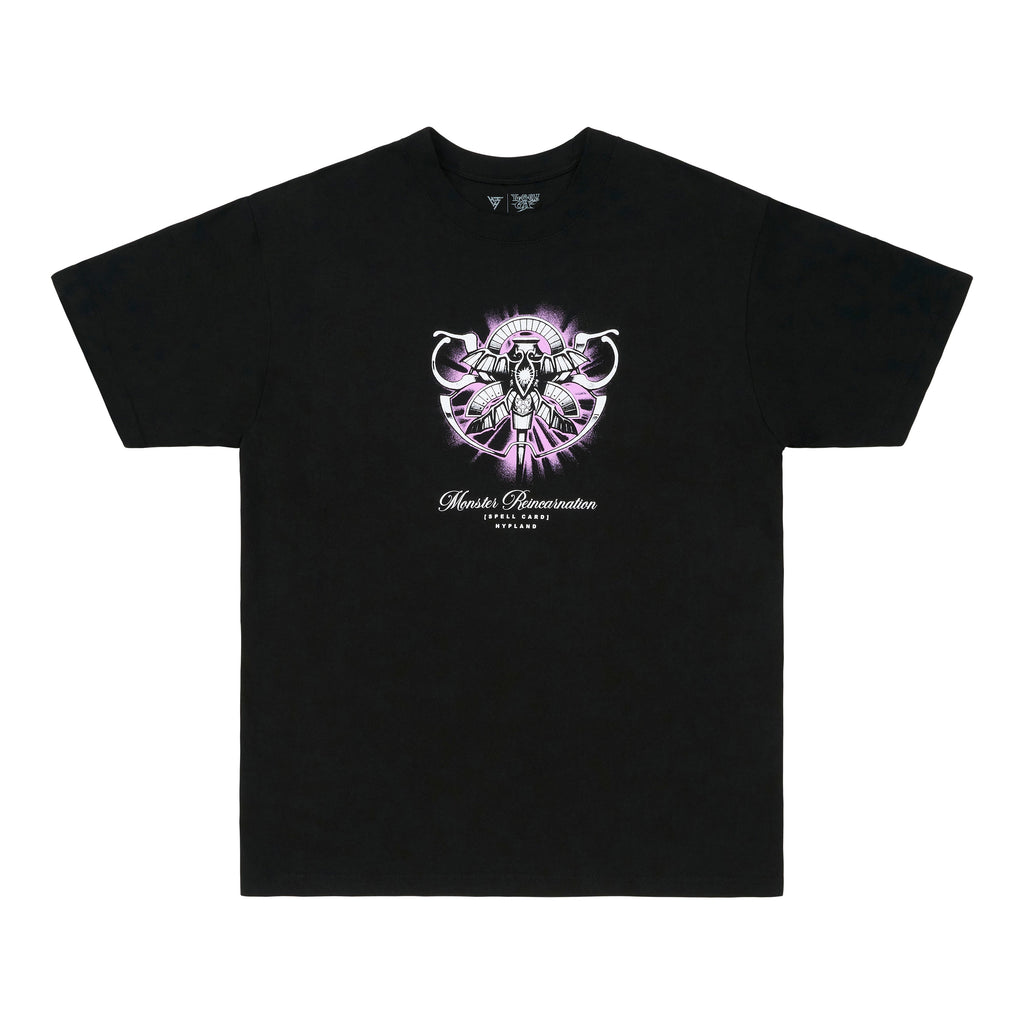 YUGIOH MONSTER REINCARNATION SHIRT (BLACK)