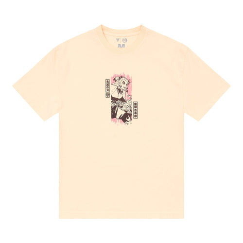 DEMON SLAYER FLAME HASHIRA SHIRT (CREAM)