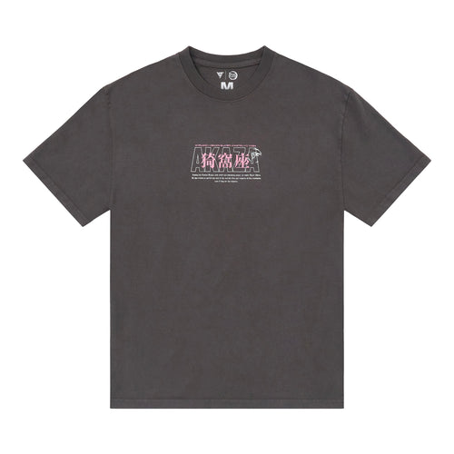 DEMON SLAYER AKAZA STANCE SHIRT (VINTAGE GREY)