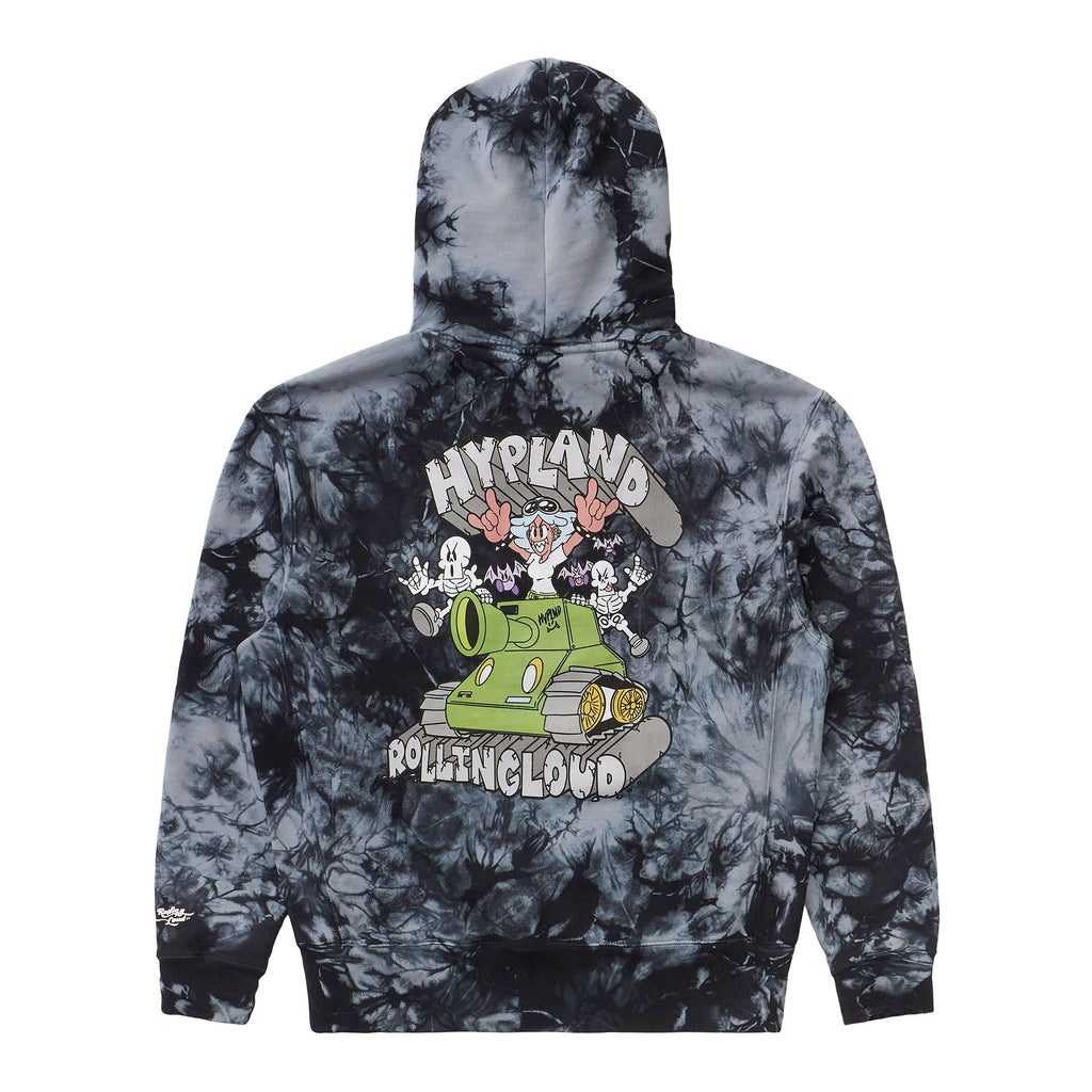 HYPLAND X ROLLING LOUD TANK HOODIE (TIE DYE)